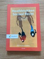 Hoofdstukken Sociaal Recht - Arbeidsrecht editie, Boeken, Ophalen of Verzenden, Zo goed als nieuw