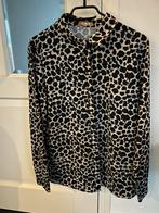 C&S PARIS. Dames blouse zgan maat S = 36 zwart groen wit, C & S paris, Ophalen of Verzenden, Zo goed als nieuw, Maat 36 (S)