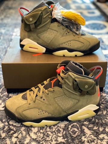 Nike air Jordan 6 X Travis scott