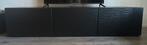 Bestå TV meubel zwart/bruin laxviken fronten 180x40x38cm, Ophalen, Gebruikt, 150 tot 200 cm, Minder dan 100 cm