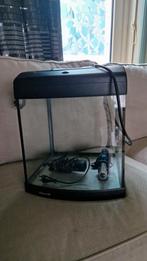 Aqua 40 gebogen glas incl, Dieren en Toebehoren, Vissen | Aquaria en Toebehoren, Ophalen, Gebruikt, Leeg aquarium