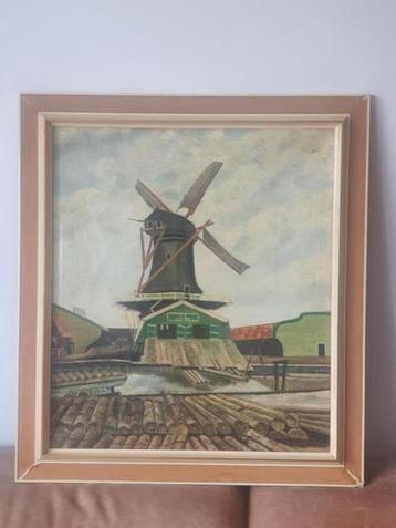 houtzaagmolen de Vriendschap Monnikendam v. 1953 P Oudendijk beschikbaar voor biedingen