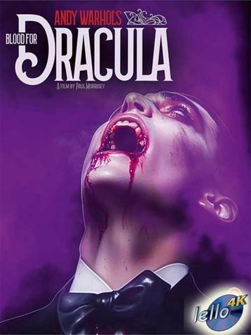 Blu-ray 4K: Blood for Dracula, L.E (1974 Joe Dallesandro) UK beschikbaar voor biedingen