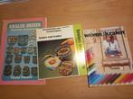 Boekenset, 3 boeken samen,  Kralen weven, Kralen breien, Ophalen of Verzenden, Zo goed als nieuw, Breien en Haken