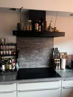 ATAG inductiekookplaat + afzuigkap (ZGAN), Witgoed en Apparatuur, Ophalen, 4 kookzones, Zo goed als nieuw, Inbouw