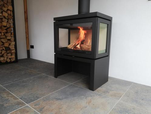 Dik Geurts Vidar Triple Medium Store of Wall  *Showmodellen*, Huis en Inrichting, Kachels, Nieuw, Vrijstaand, Houtkachel, Hout