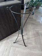 Metalen decoratieve staander voor hangplant, Ophalen of Verzenden, Gebruikt