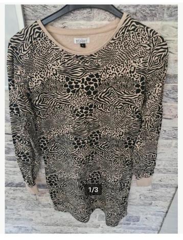 Panter print jurk Maat L hh beschikbaar voor biedingen