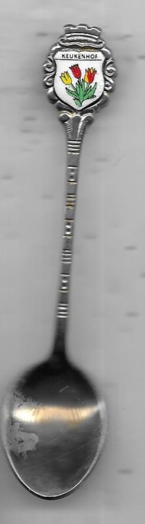 KEUKENHOF BLOEMEN LEPELTJE, Antiek en Kunst, Antiek | Bestek, Ophalen of Verzenden