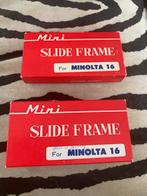 Minolta Slide Mount Frames - Minolta 16 - Nieuw!, Ophalen of Verzenden, Nieuw, Doka-onderdelen