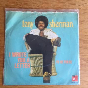 Tony Sherman - I Wrote You A Letter 7”    beschikbaar voor biedingen