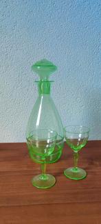 Uranium glas vaasje, Ophalen of Verzenden