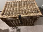 Grote opbergmand/kist rotan, Ophalen, Zo goed als nieuw, 50 tot 100 cm, Minder dan 50 cm