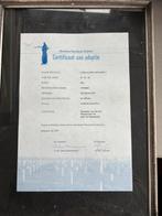 (S)Ingelijst certificaat adoptie Amerikaanse Margraten (WOII, Verzenden, Amerika