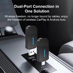 CarPlay & Android Auto Draadloze Adapter, Auto diversen, Carkits, -, -, Nieuw, Ophalen of Verzenden