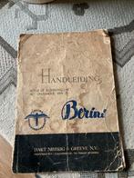 Berini Handleiding - Oldtimer Techniek, Ophalen of Verzenden