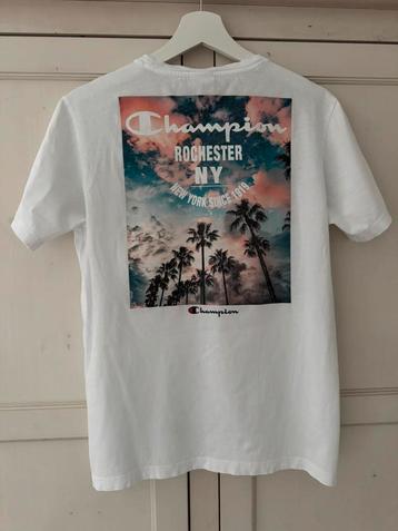 Champion jongens shirt wit maat 170/176 beschikbaar voor biedingen