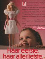 Retro reclame 1984 Mattel Barbie pop haar eerste, Verzenden, Overige typen