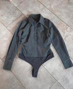 Copenhagen Muse krijtstreep bodyblouse S nieuwstaat, Copenhagen Muse, Zwart, Ophalen of Verzenden, Zo goed als nieuw