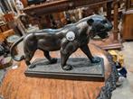 Antieke Panther rood koper gips.43 cm lang. €145., Antiek en Kunst, Antiek | Overige Antiek, Ophalen