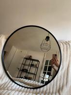 Wandspiegel metaal rond, Huis en Inrichting, Woonaccessoires | Spiegels, Rond, Ophalen of Verzenden, Zo goed als nieuw, Minder dan 100 cm