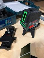 Bosch GCL 2-15 G kruislijnlaser kruislaser groen, Doe-het-zelf en Verbouw, Meetapparatuur, Ophalen of Verzenden, Zo goed als nieuw