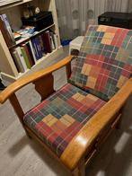 Vintage Fauteuil, Huis en Inrichting, Ophalen, Hout, Gebruikt, 75 tot 100 cm