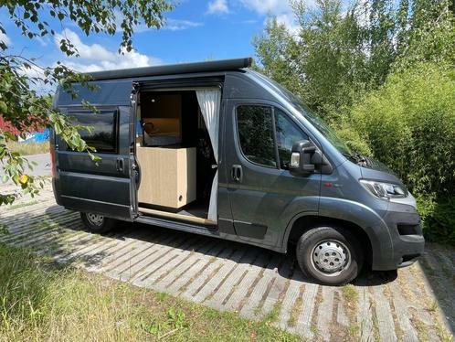 Camper uit 2018 offgrid 4x zitplaats dubbele schuifdeuren, Caravans en Kamperen, Campers, Particulier, tot en met 2, Buscamper of Camperbus