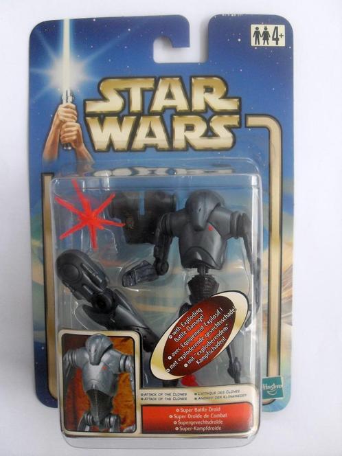 Star Wars Figuur Super Battle Droid Starwars Collection, Verzamelen, Star Wars, Zo goed als nieuw, Actiefiguurtje, Ophalen of Verzenden
