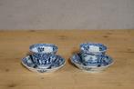 Chinees servies Lange Lijs kop en schotel  vintage antiek, Ophalen of Verzenden
