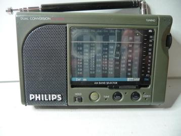 Philips transistorradio wereldontvanger. Verzenden kan ook beschikbaar voor biedingen