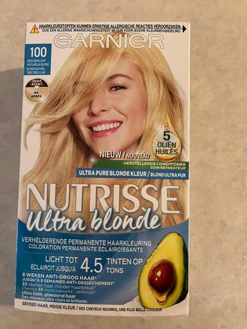 Garnier Nutrisse Ultra Blonde 100 – Nieuwe haarverf beschikbaar voor biedingen