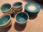 Servies set van 6 borden (21,5cm) en 8 kommen (14cm), Gebruikt, Ophalen of Verzenden, Bord(en), Overige stijlen
