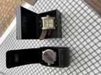 2 leuke heren horloge, Sieraden, Tassen en Uiterlijk, Ophalen of Verzenden, Zo goed als nieuw, Leer, Overige merken