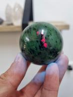 Bol van Robijn in zoisiet, Ophalen of Verzenden, Mineraal