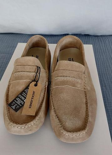 Jack & Jones Taupe (Beige) Mocassins/Loafers (Maat 43) beschikbaar voor biedingen