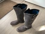 NIEUWE HOGE NUBUCK DAMES LAARZEN MAAT 41, Kleding | Dames, Nieuw, Ophalen of Verzenden, Hoge laarzen, Bruin