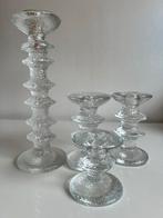4 Vintage Iittala Festivo Kandelaar 6-knoops Timo Sarpaneva, Ophalen of Verzenden, Zo goed als nieuw, Overige materialen, Minder dan 25 cm