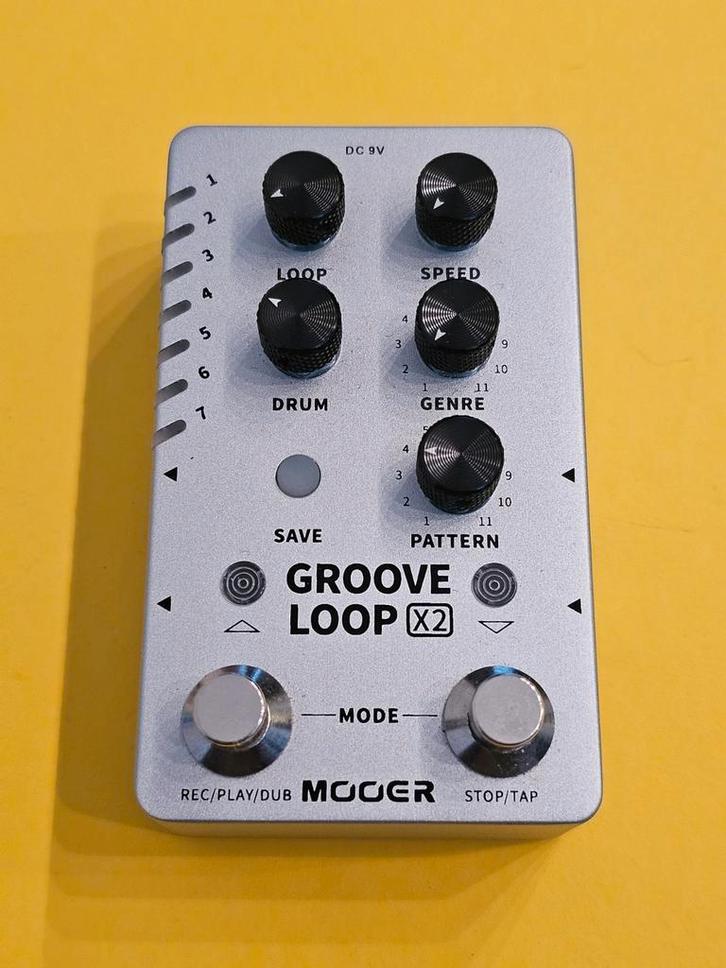 Mooer Groove Loop X2, Muziek en Instrumenten, Effecten, Zo goed als nieuw, Delay of Echo, Overige typen, Multi-effect, Ophalen of Verzenden