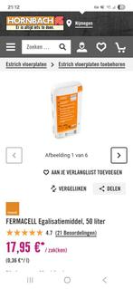 FERMACELL Egalinekorrels, Ophalen, Overige materialen, 30 cm of meer, 50 tot 150 cm