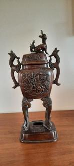 Bronsen Chinese wierookbrander, Antiek en Kunst, Antiek | Koper en Brons, Ophalen of Verzenden