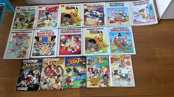 Donald Duck o.a. albums 50 serie, ducktales per stuk €1,-, Boeken, Strips | Comics, Gelezen, Meerdere comics, Europa, Ophalen of Verzenden