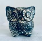 Uil uiltje Owl steen vintage 6cm hoog, Ophalen of Verzenden