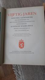 Koningin Wilhelmina 4x prachtboeken., Tijdschrift of Boek, Gebruikt, Ophalen