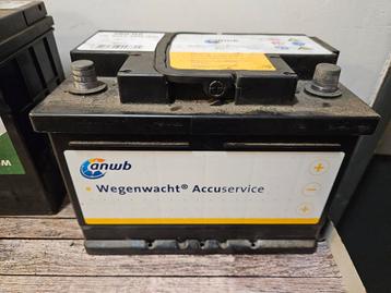 Anwb 12v 60ah auto accu 540a  beschikbaar voor biedingen