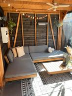 Loungeset, Tuin en Terras, Tuinsets en Loungesets, Ophalen, 5 zitplaatsen, Zo goed als nieuw, Loungeset