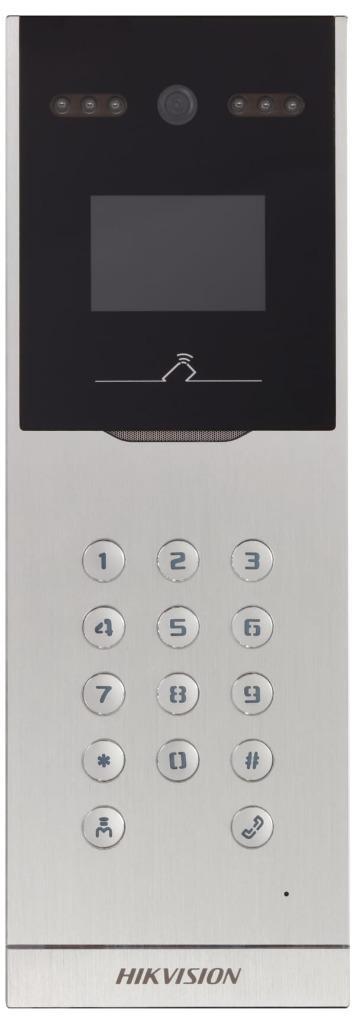 Hikvision intercom DS‑KD8002‑VM, Audio, Tv en Foto, Videobewaking, Nieuw, Buitencamera, Ophalen of Verzenden