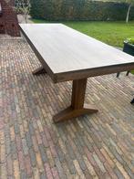 Eettafel klooster eiken 200 tot 290, Huis en Inrichting, Ophalen, 50 tot 100 cm, Zo goed als nieuw, 150 tot 200 cm