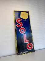 Oud SOLO emaille reclamebord, Antiek en Kunst, Antiek | Emaille, Ophalen of Verzenden