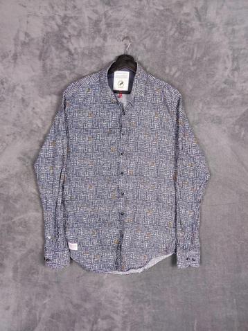 A Fish Named Fred Overhemd XL Muziek Jazz Lange Mouw Blauw beschikbaar voor biedingen